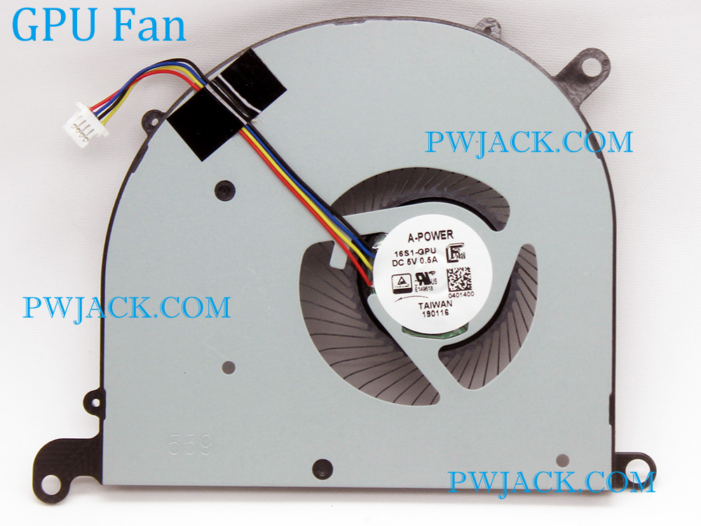 (image for) MSI PS63 Modern 8M 8MO 8RC 8RD 8RDS 8SC Fan MS-16S1 MS-16S2